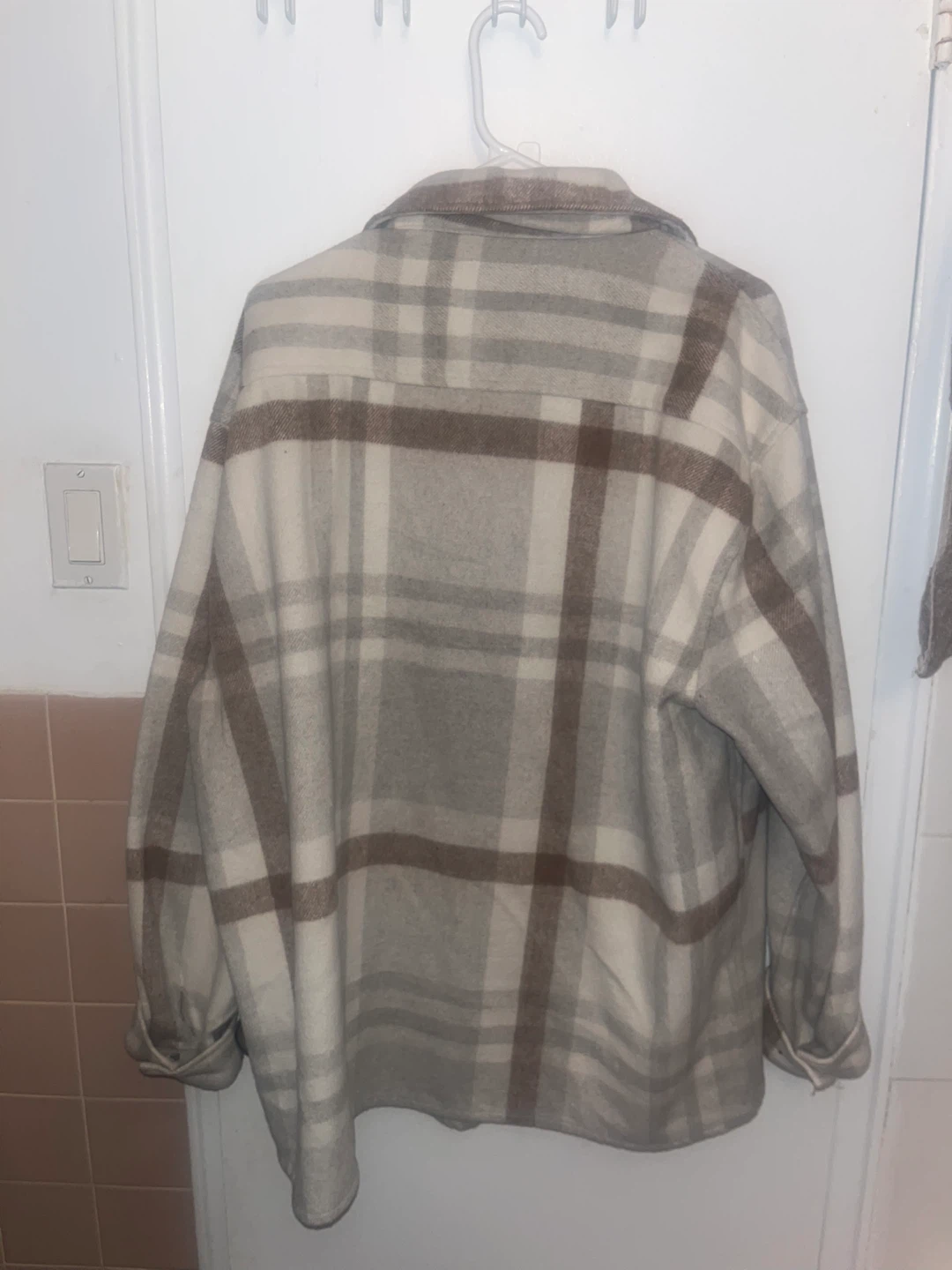 Urban Man Plaid Overshirt Jacket XL - photo 3