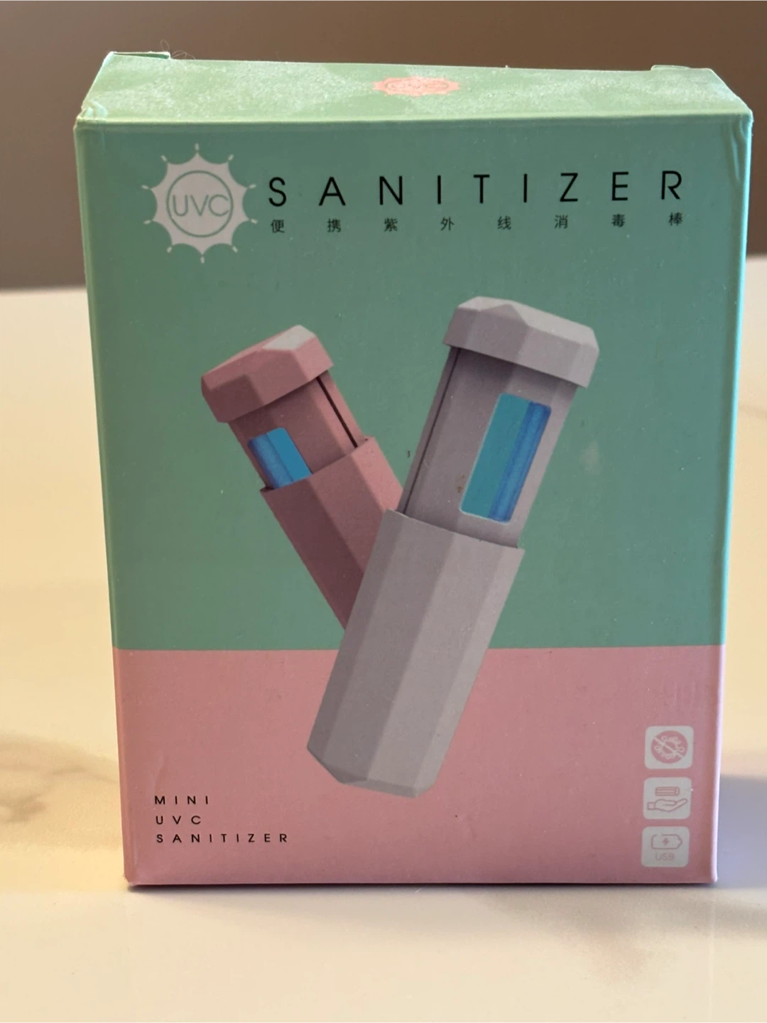 Mini UVC Sanitizer Wand with USB Charging