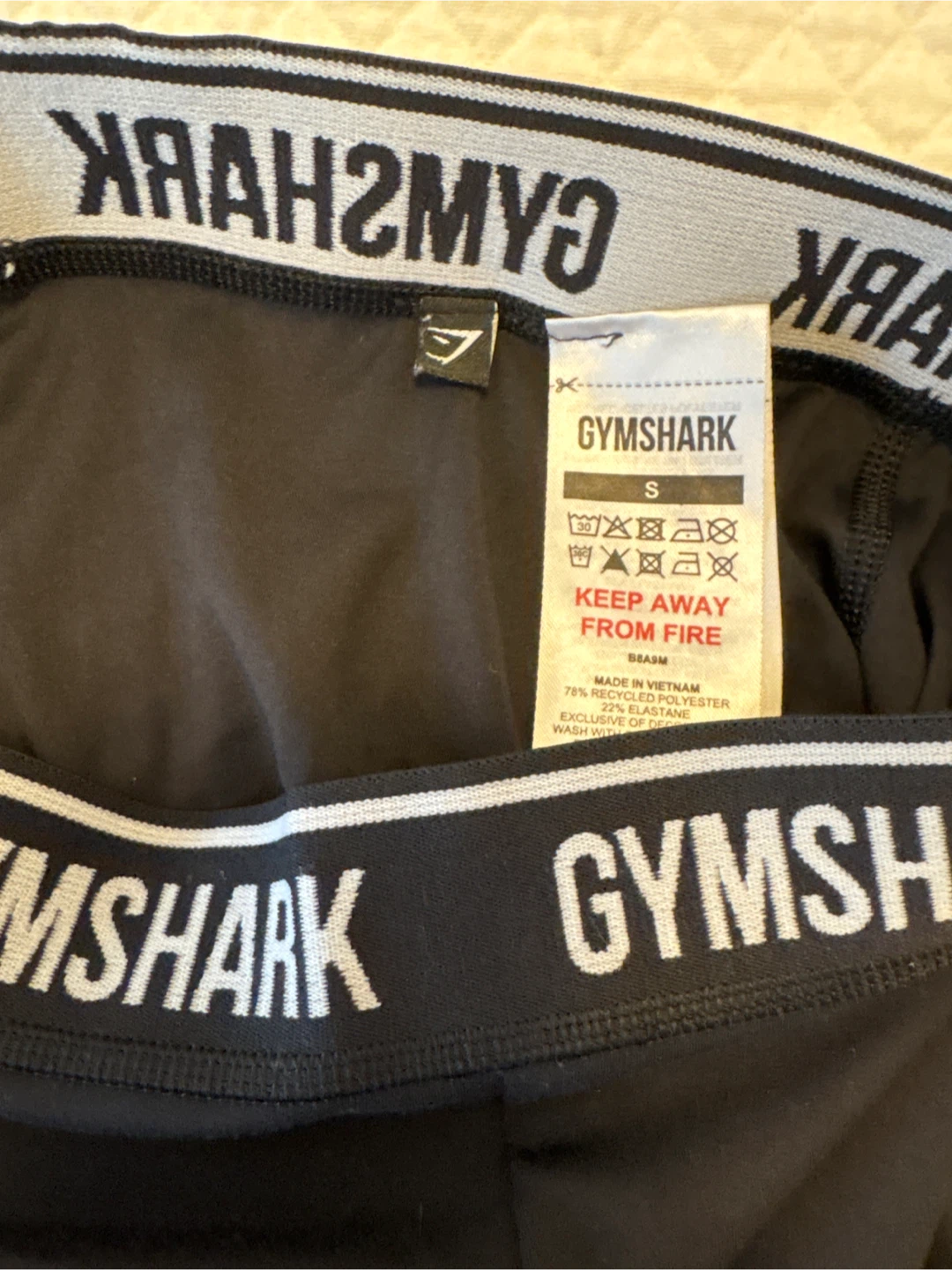 Gymshark Black Leggings - Size S - photo 2