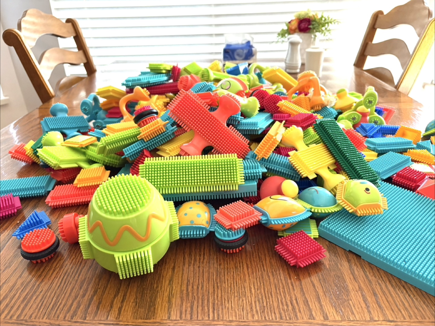 Bristle Building Blocks Toy Set - Approx 3 Sets - photo 2