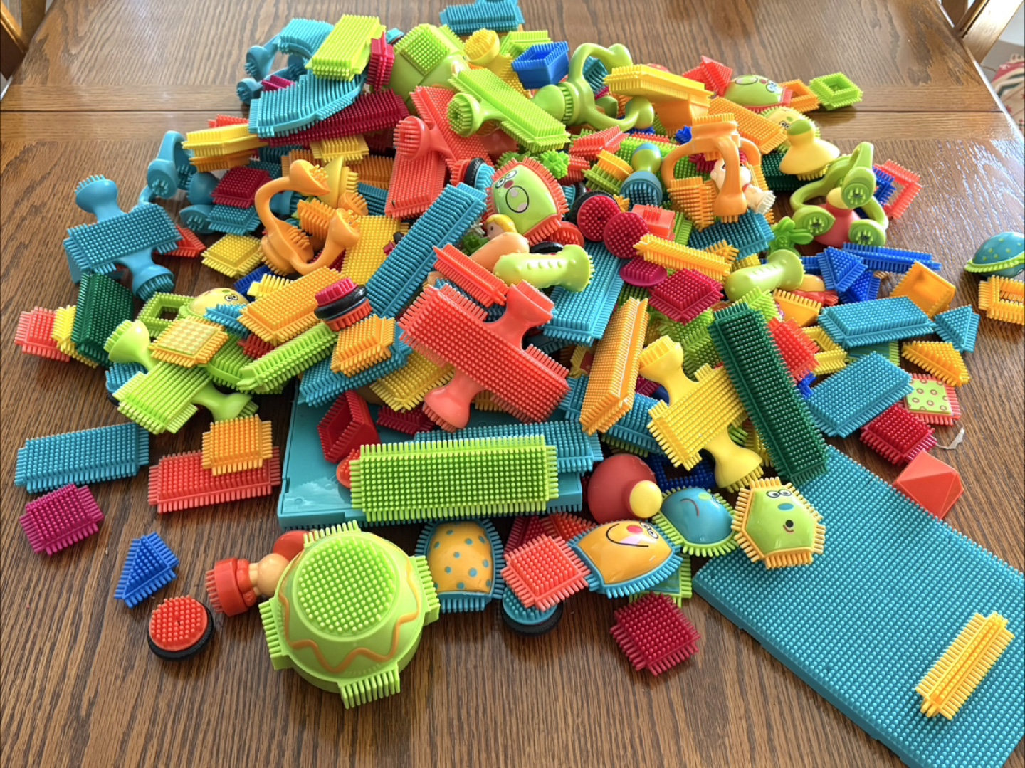 Bristle Building Blocks Toy Set - Approx 3 Sets