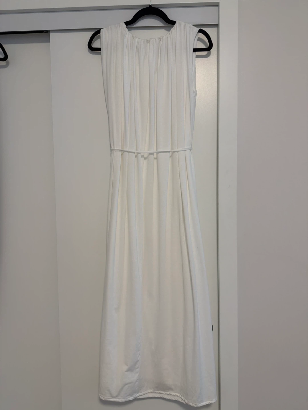 H&M White Sleeveless Maxi Dress Size S - photo 2