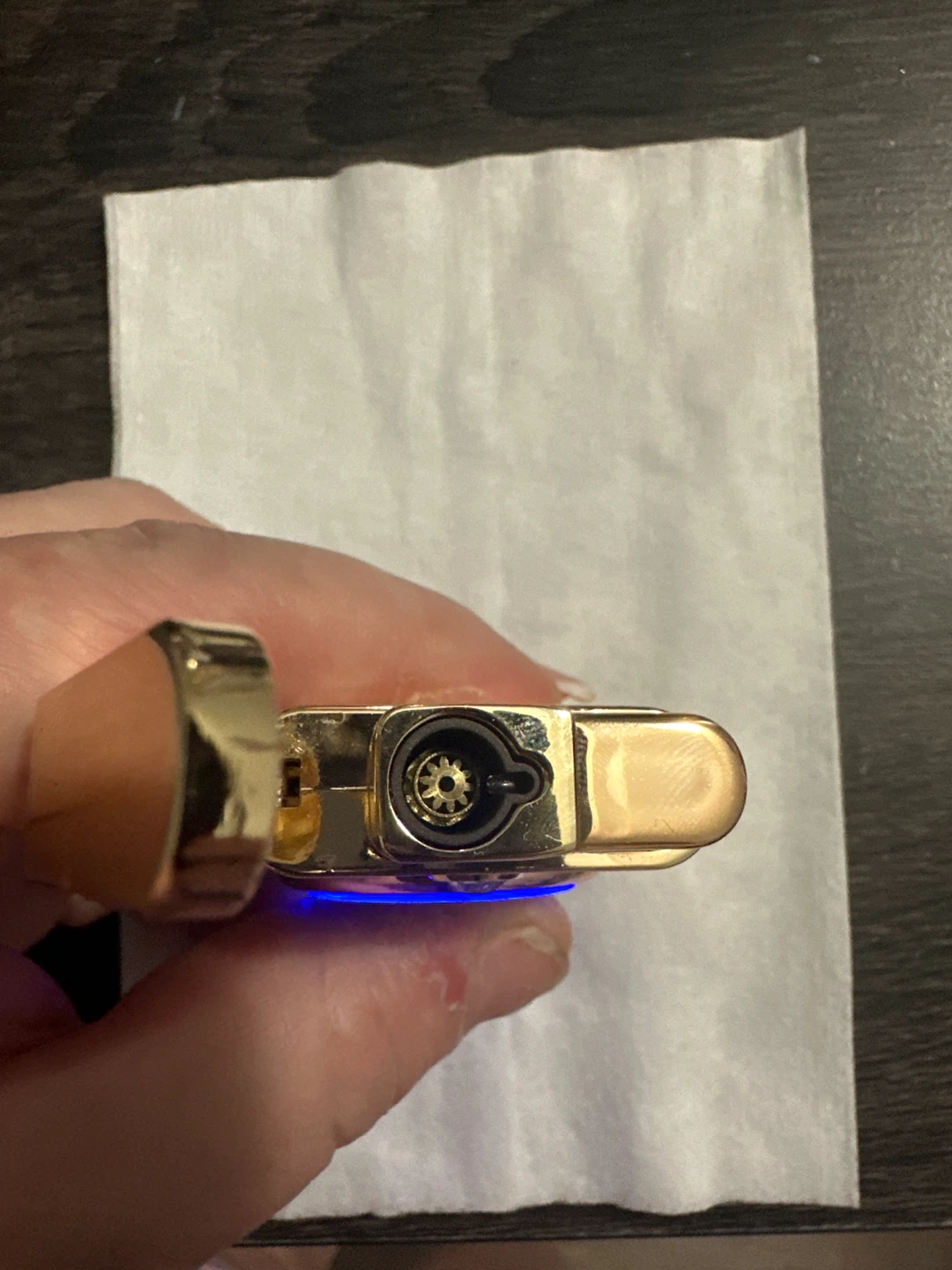 🏆Gold Lighter with Watch🏆 - photo 2