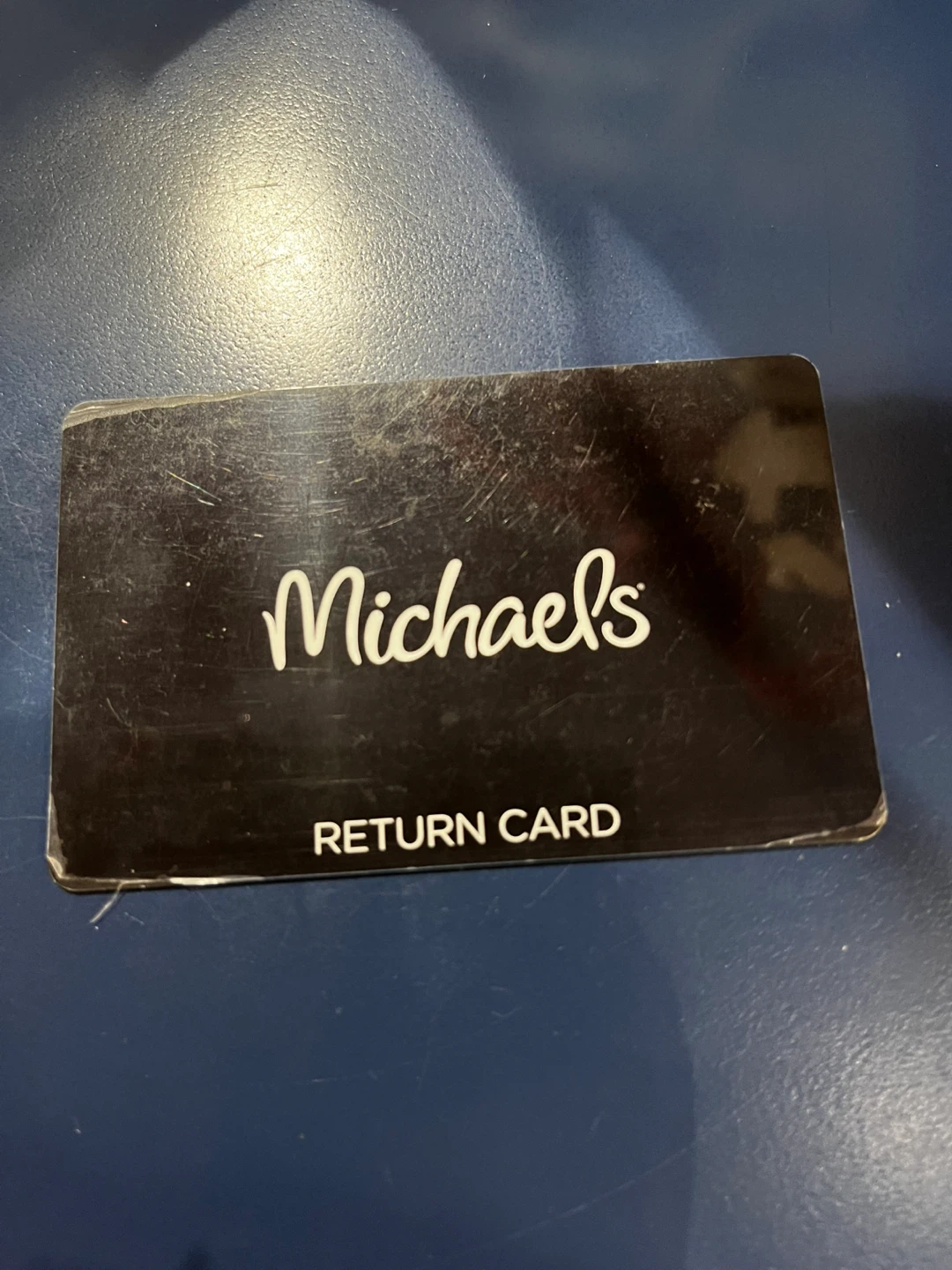 Michaels Return Card
