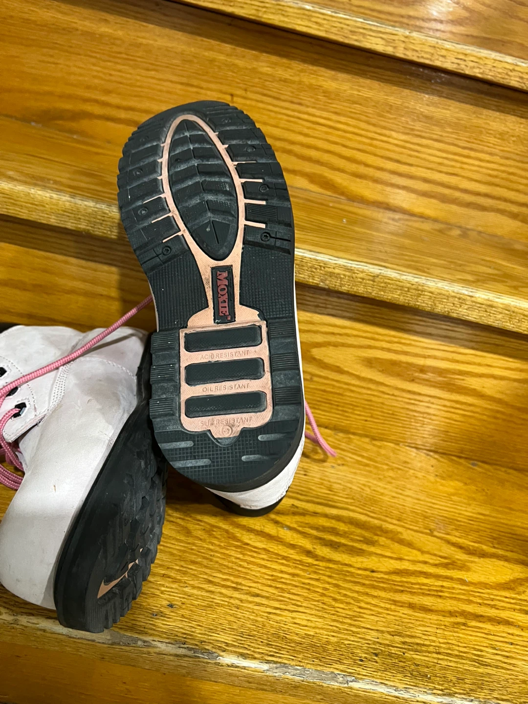 Moxie Trades Pink Work Boots - photo 3