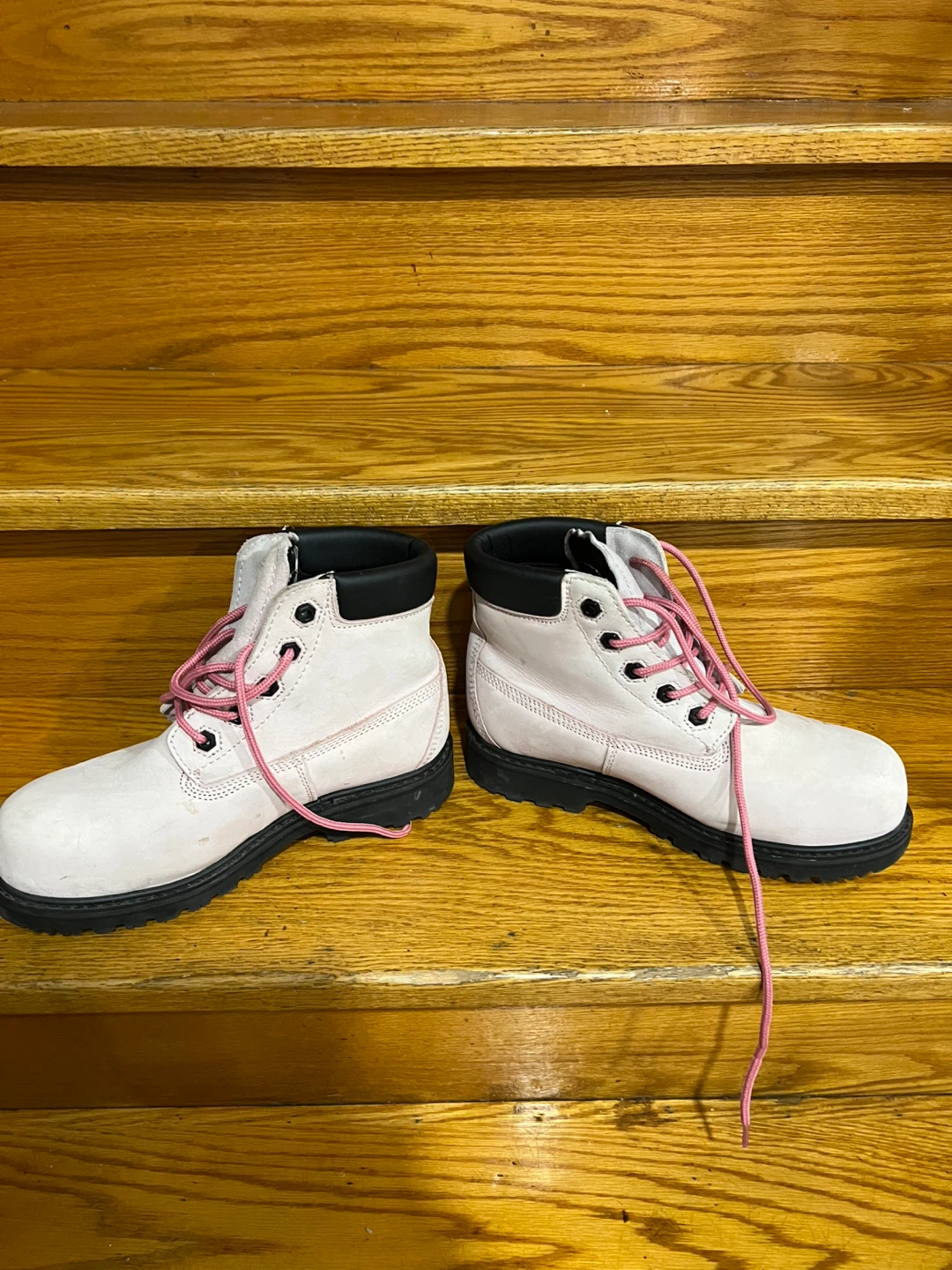 Moxie Trades Pink Work Boots - photo 2