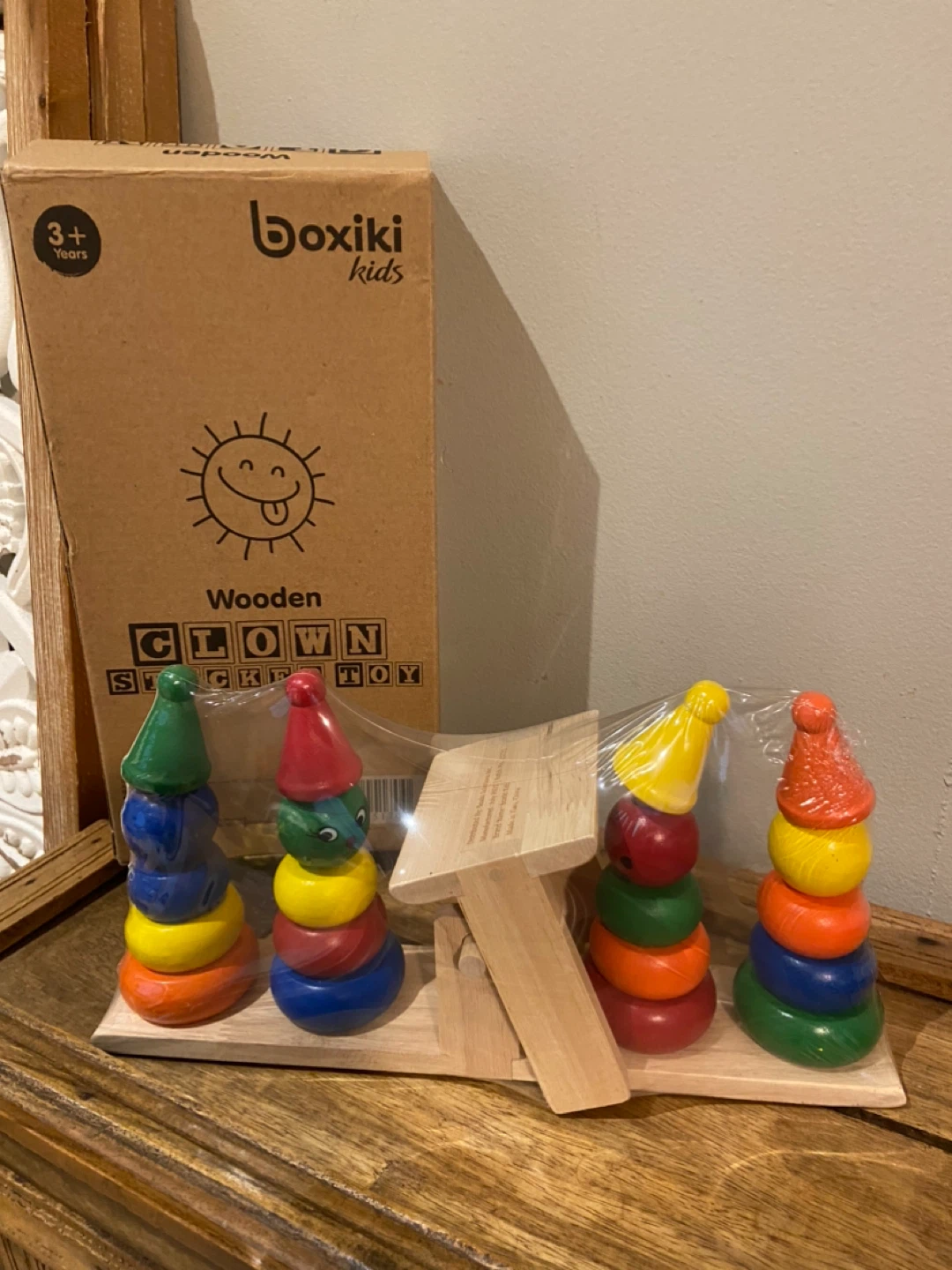 New Montessori Wooden Balancing and Stacking Toy - photo 4