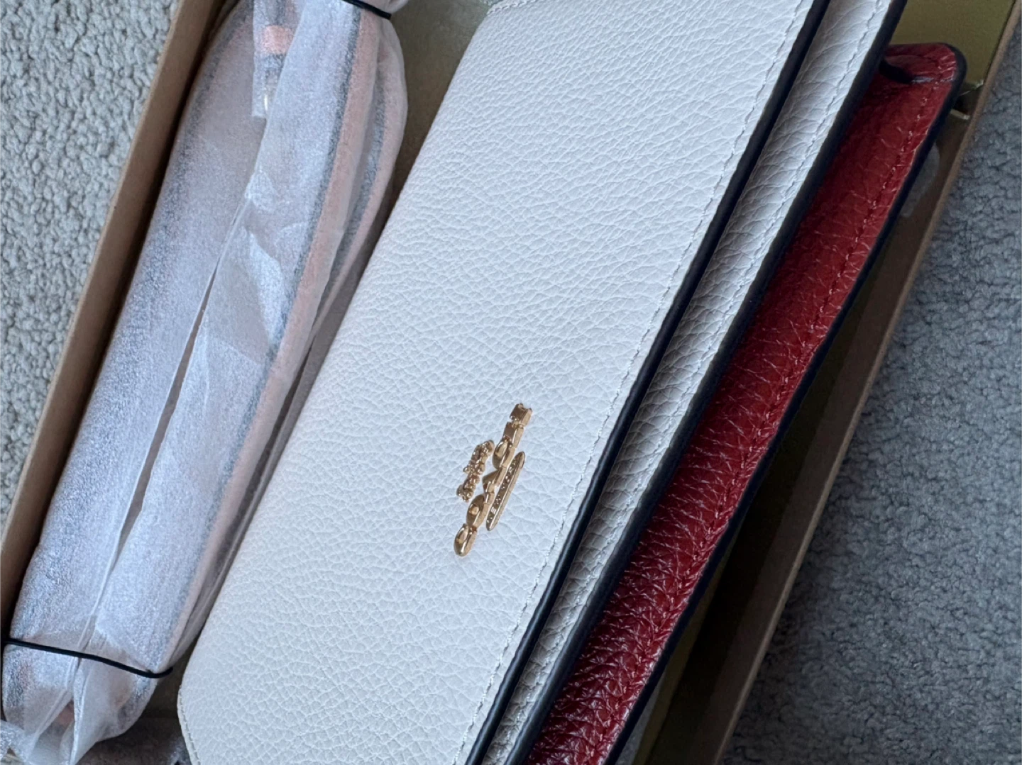 authentic Coach anna fold and Cardholder boxed set - photo 5