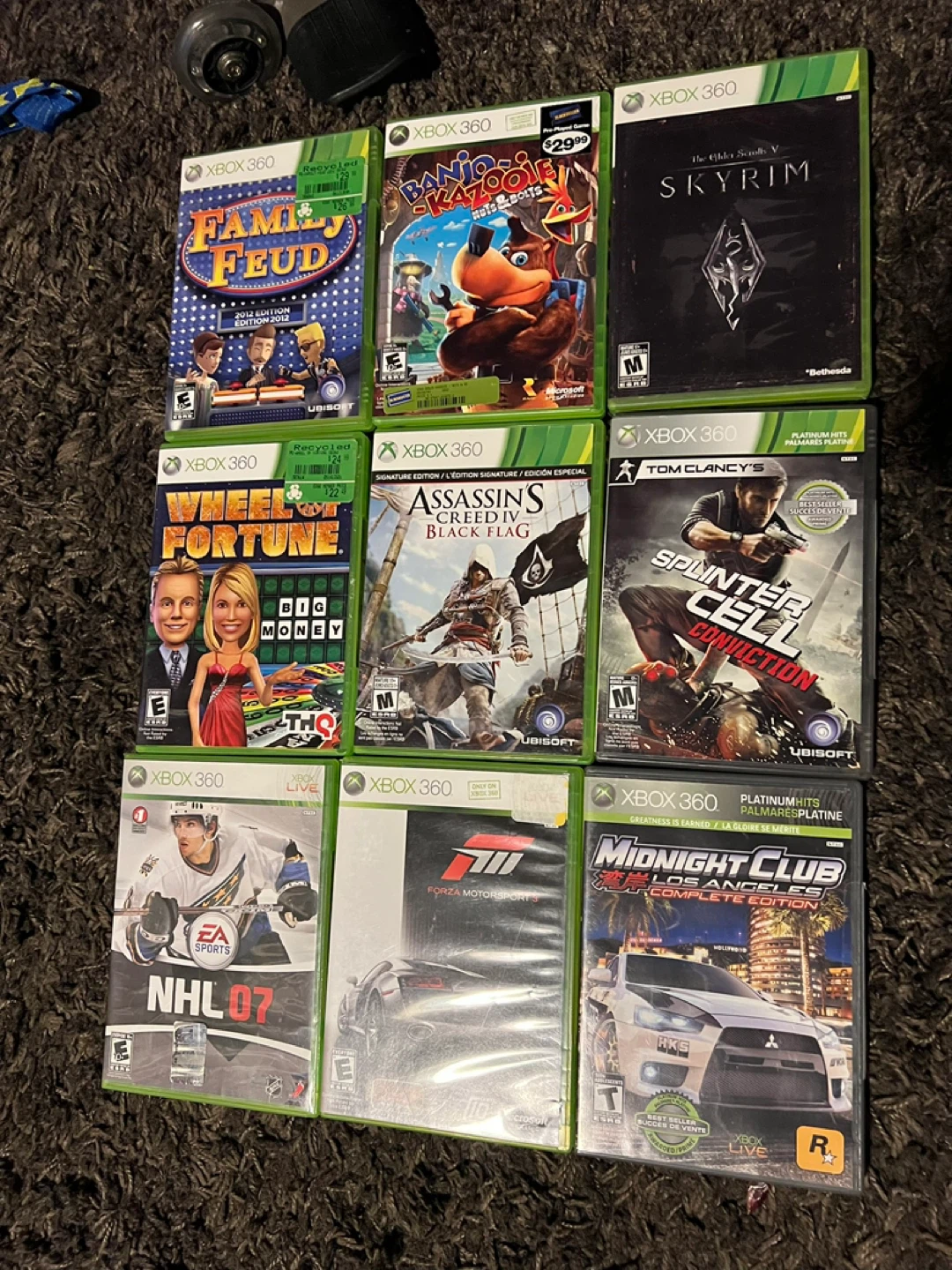 Xbox 360 Video Games Bundle