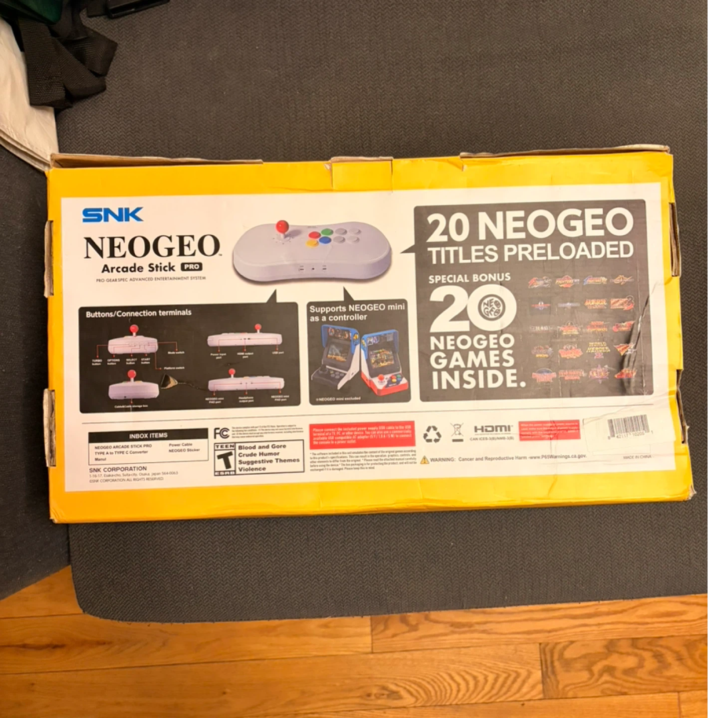 SNK NEOGEO Arcade Stick PRO - photo 2