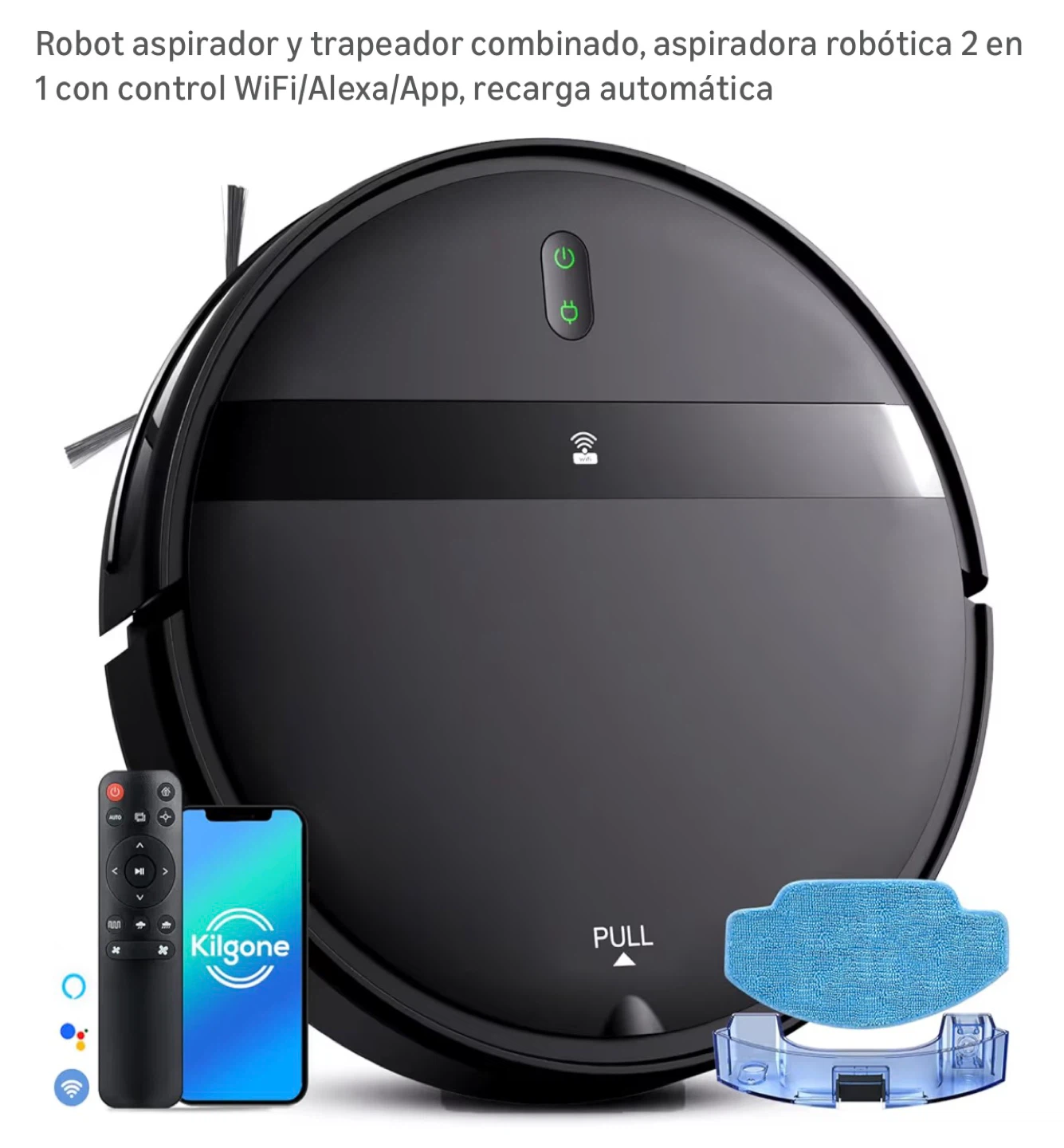 Robot Vacuum Cleaner with Remote and Charging Dock - photo 2