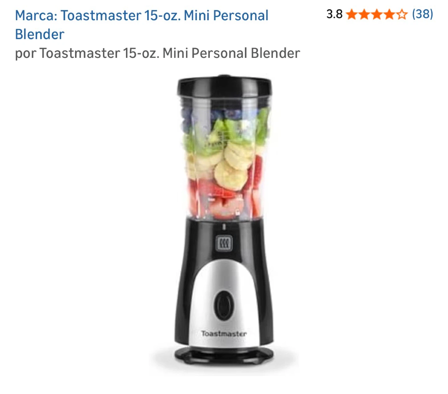 Toastmaster Personal Blender - 15oz Capacity - photo 2