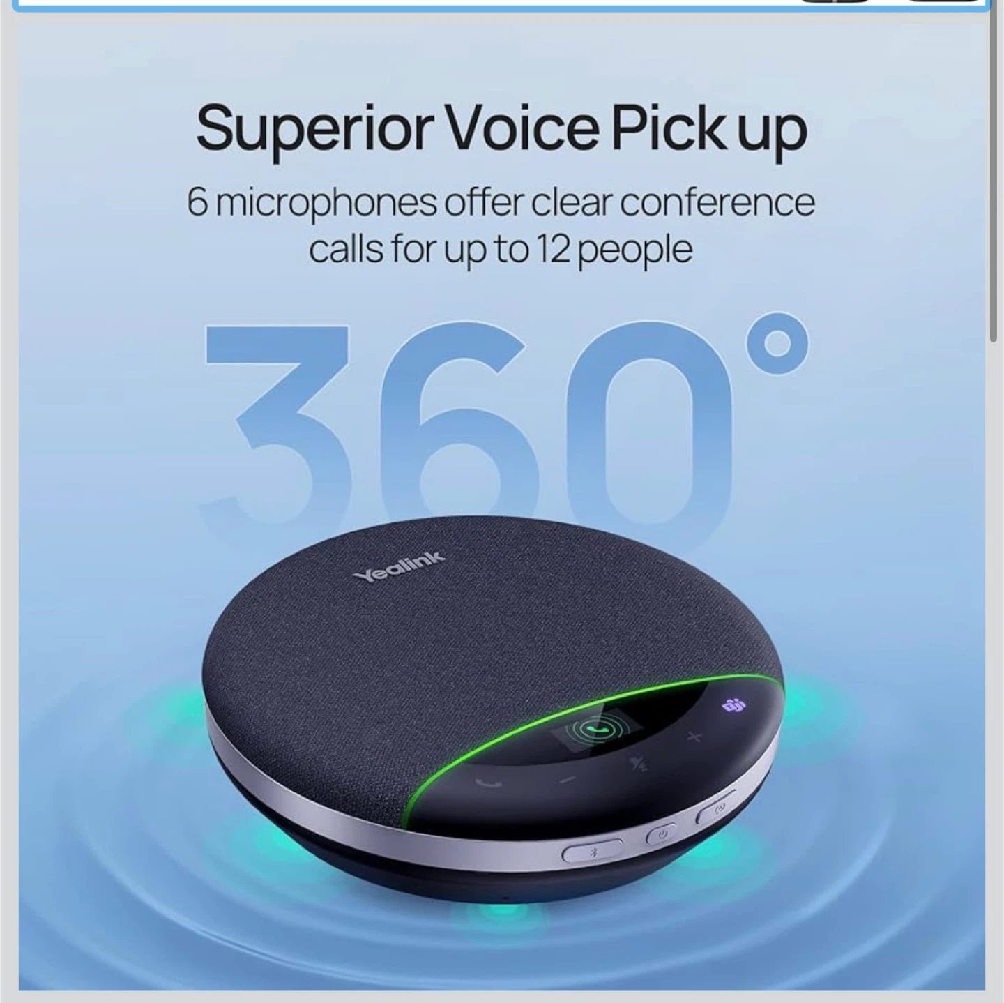 Yealink SP96 Bluetooth Speakerphone with Dongle - photo 3