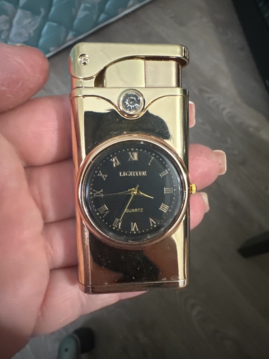 🏆Gold Lighter with Watch🏆 - photo 4
