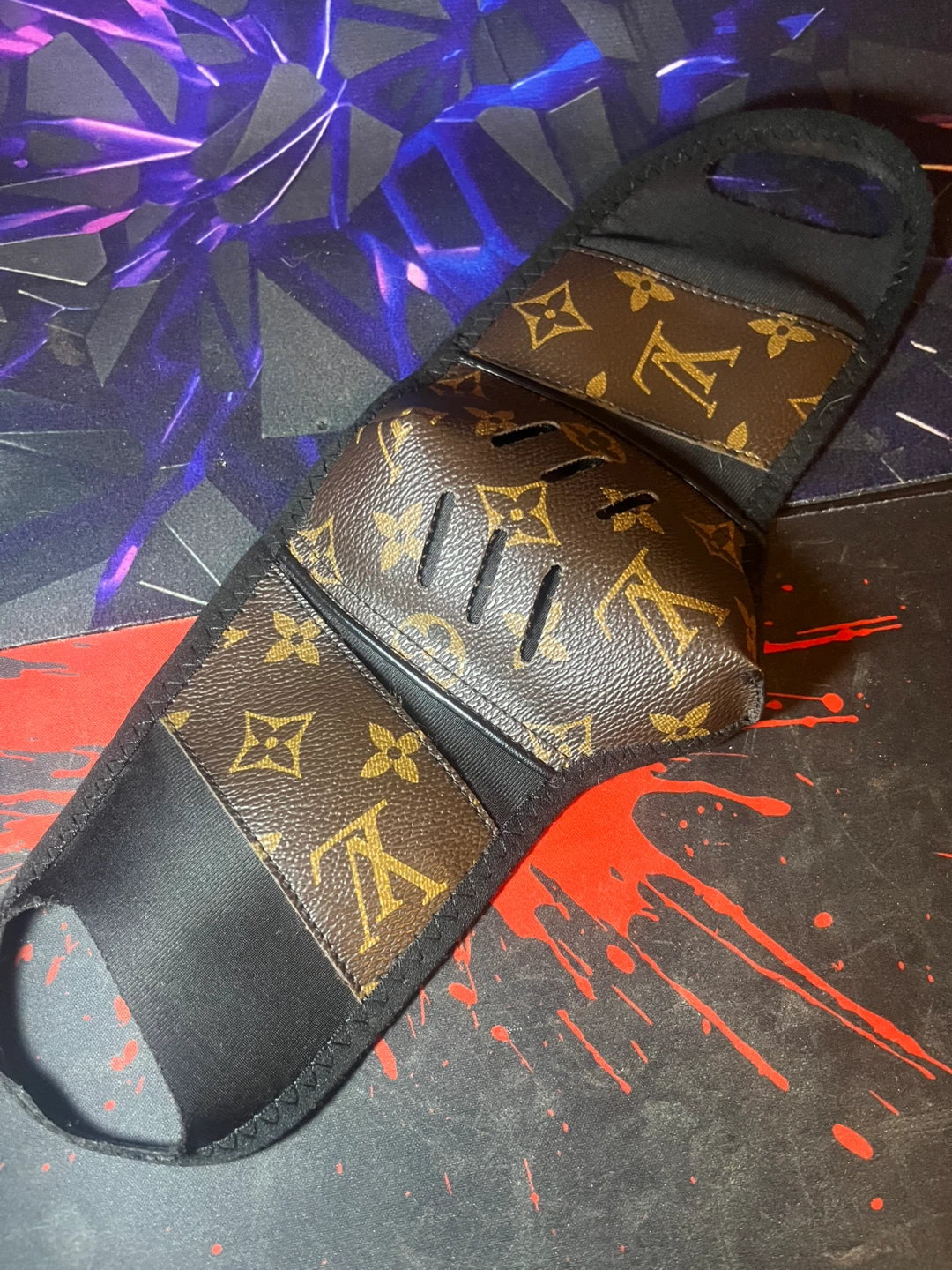 Fashion Face Mask - LV Monogram Print - photo 3