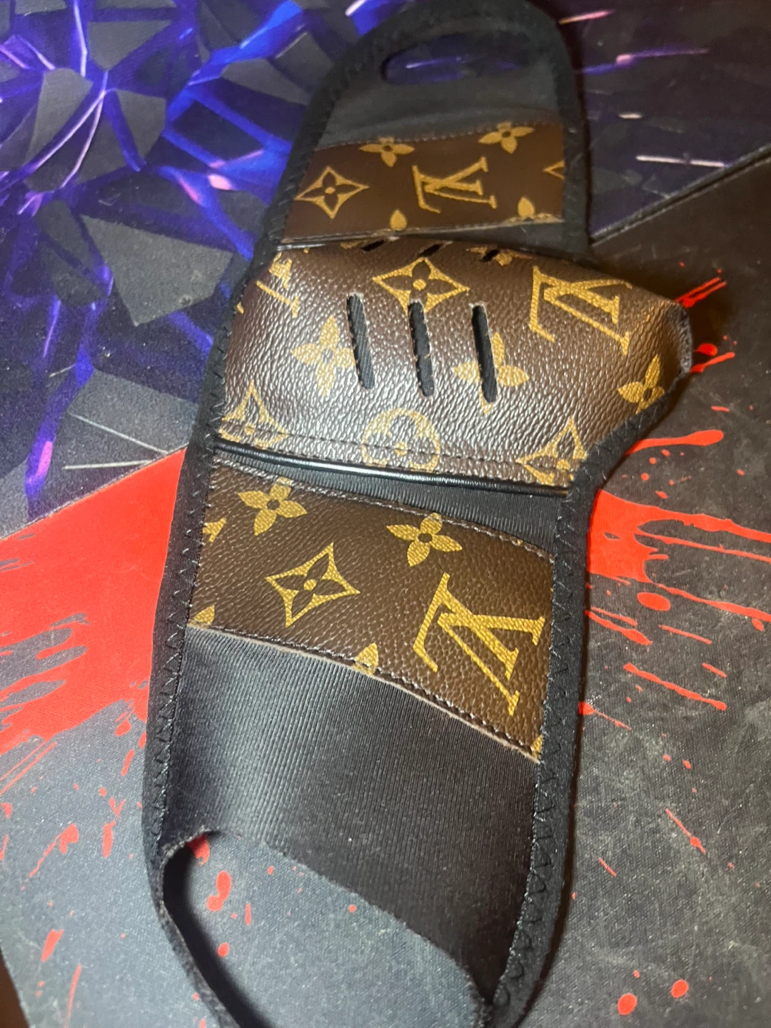 Fashion Face Mask - LV Monogram Print - photo 4