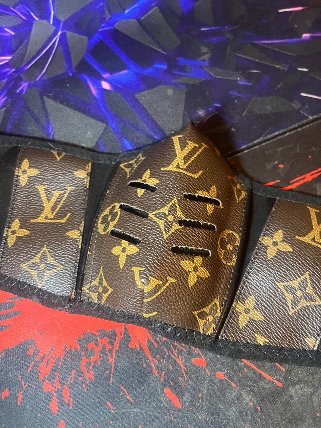 Fashion Face Mask - LV Monogram Print