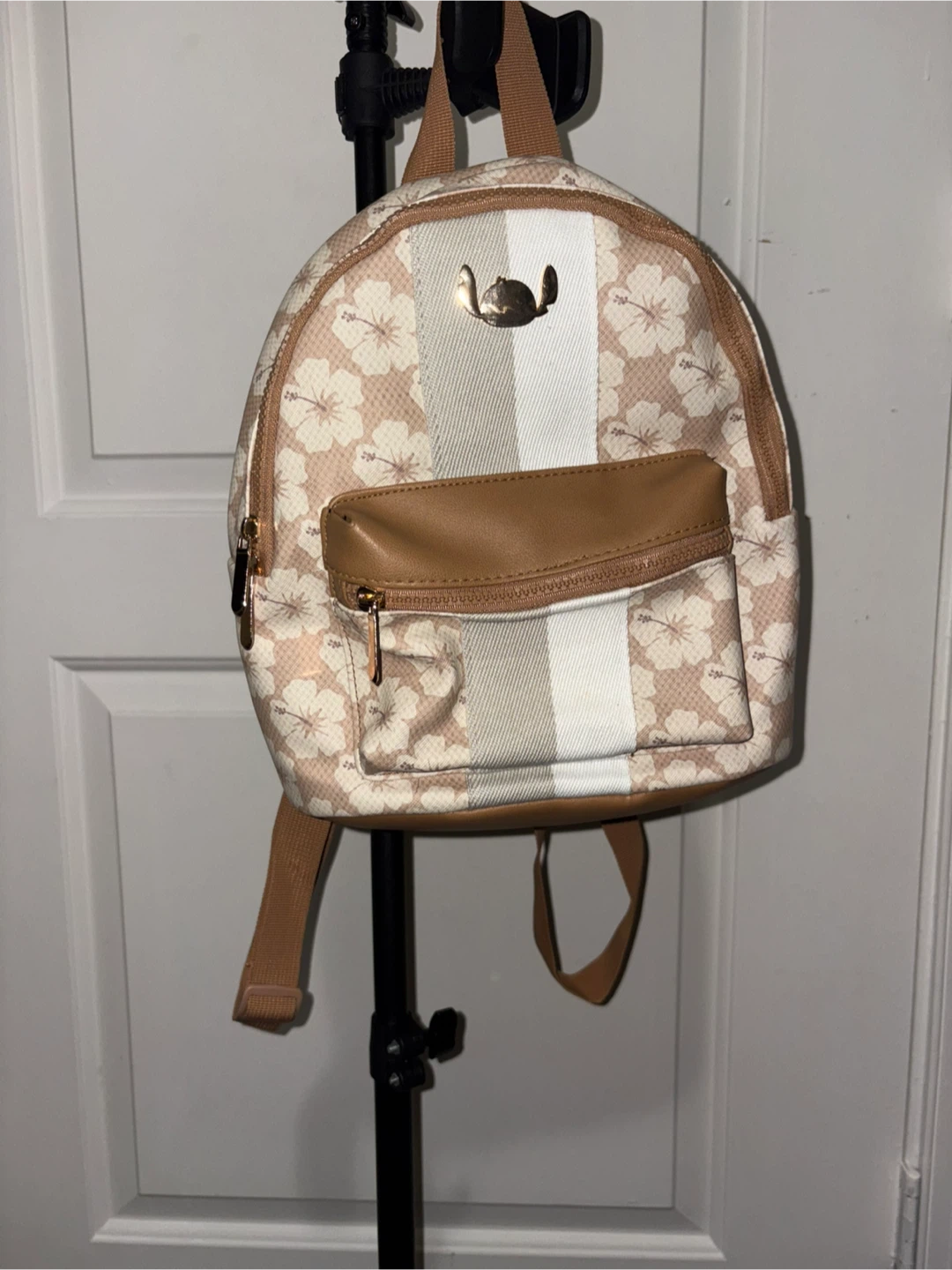 Disney Stitch Floral Mini Backpack