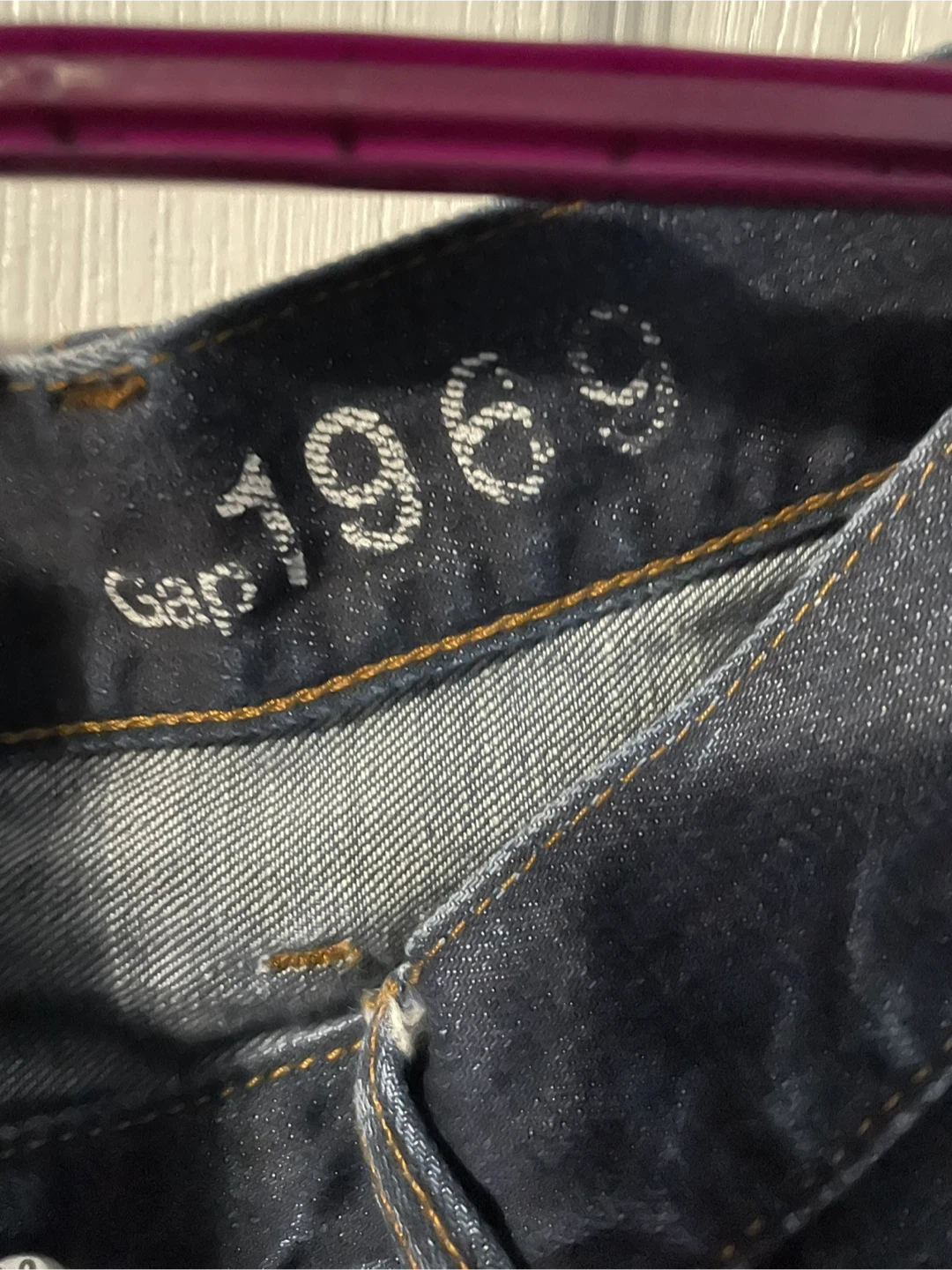 Gap 1969 Dark Wash Jeans 36x32 - photo 2