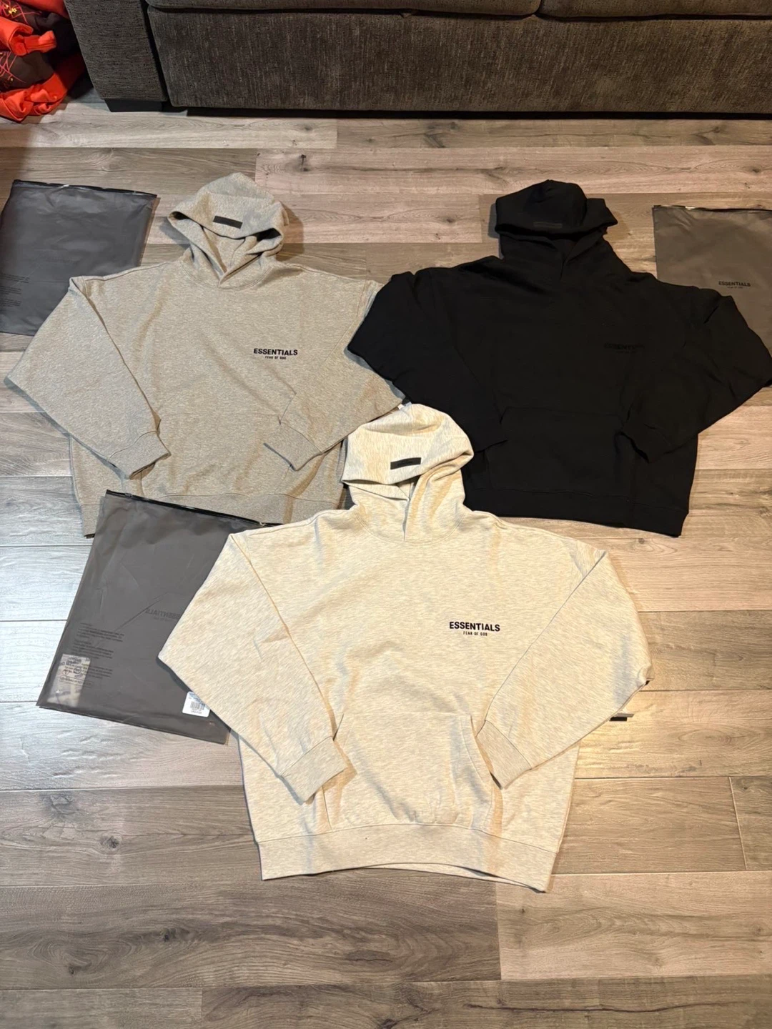 Authentic Fear of God Essentials Hoodies and Sweatpants