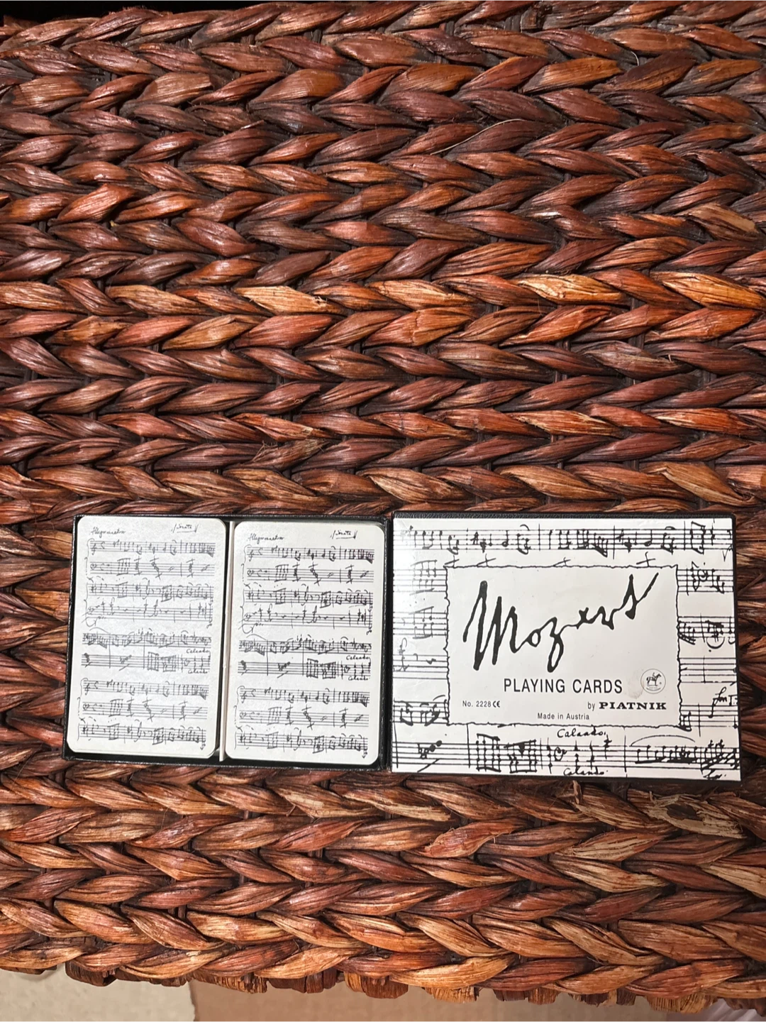 Piatnik Mozart Playing Cards