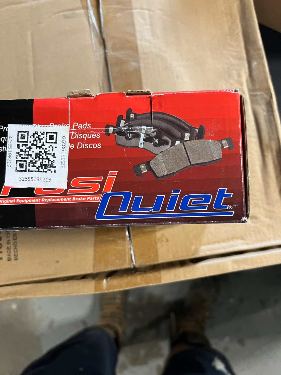 PosiQuiet Ceramic Brake Pads and Ctek Standard Brake Rotor - photo 4