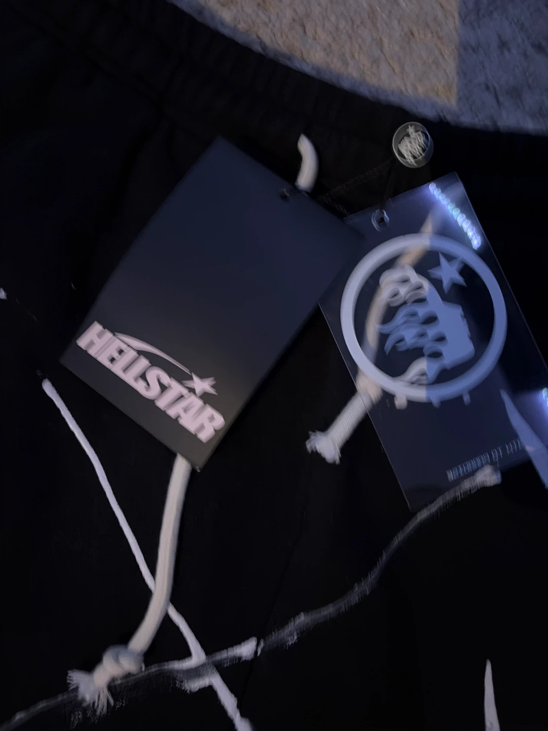 Hellstar Black Painted Sweatpants - photo 3
