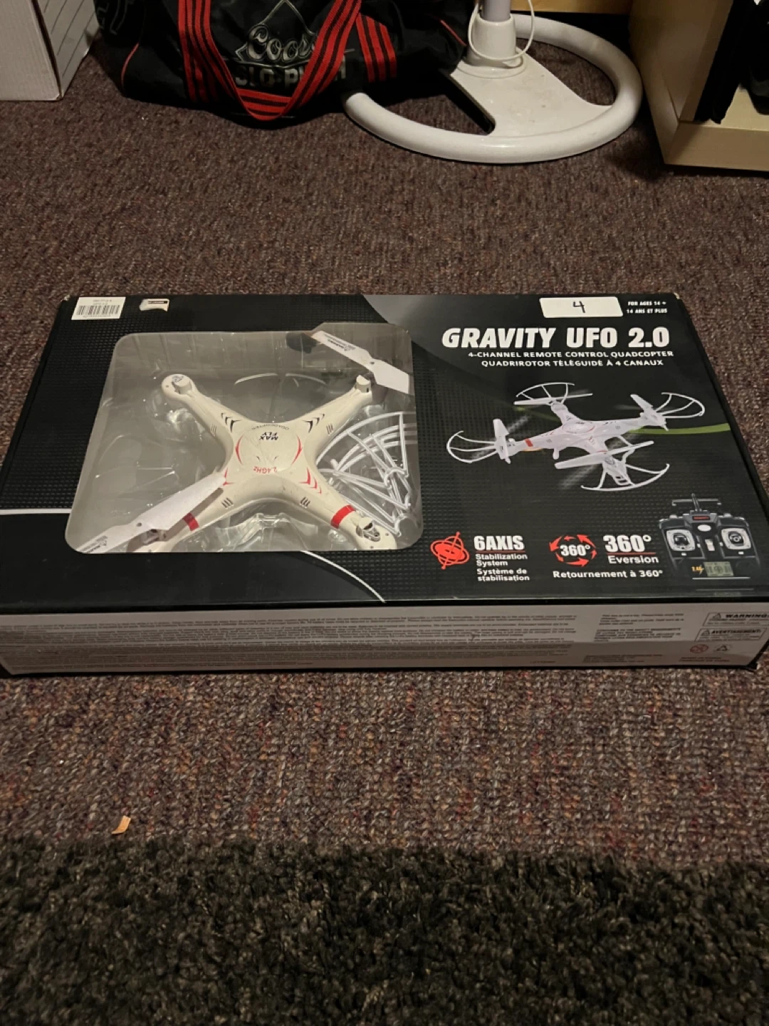 Gravity UFO 2.0 Remote Control Quadcopter Drone