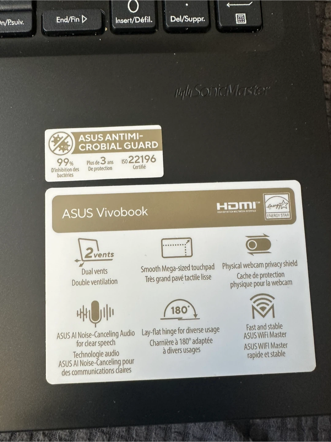 ASUS Vivobook – 13th Gen i5 / 16GB RAM / 1TB SSD – Like New - photo 3