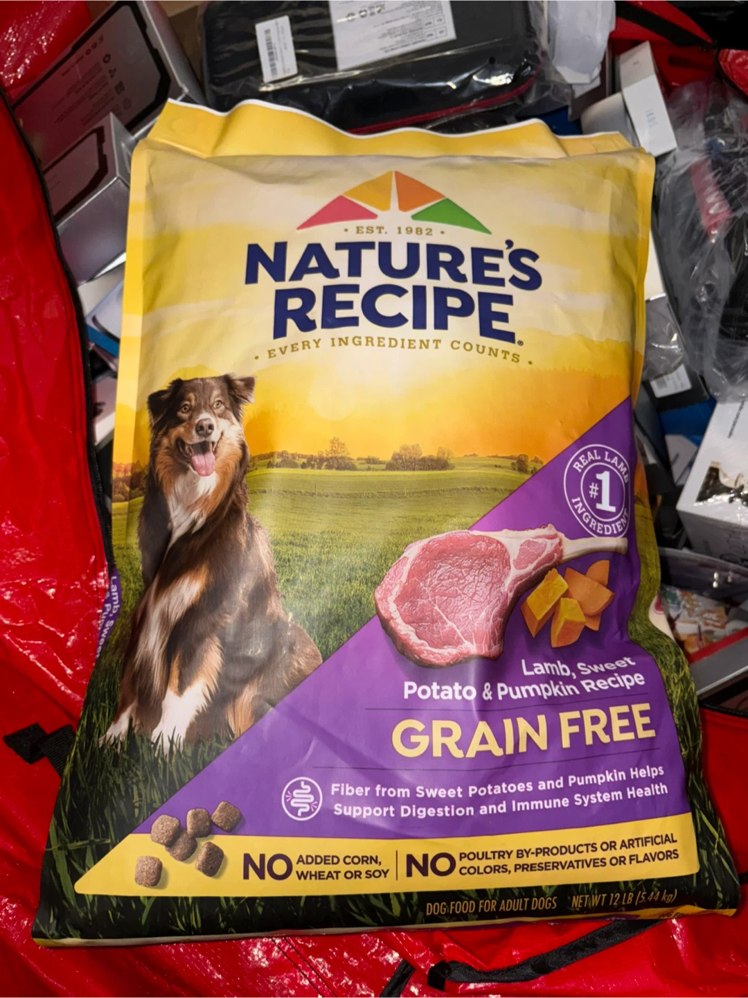 Nature's Recipe Grain Free Dog Food 12 lb