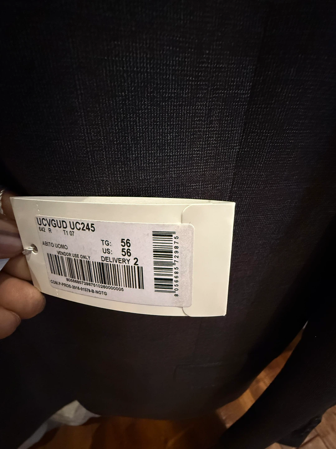 Armani Collezioni Men's Suit Size 56 - photo 2