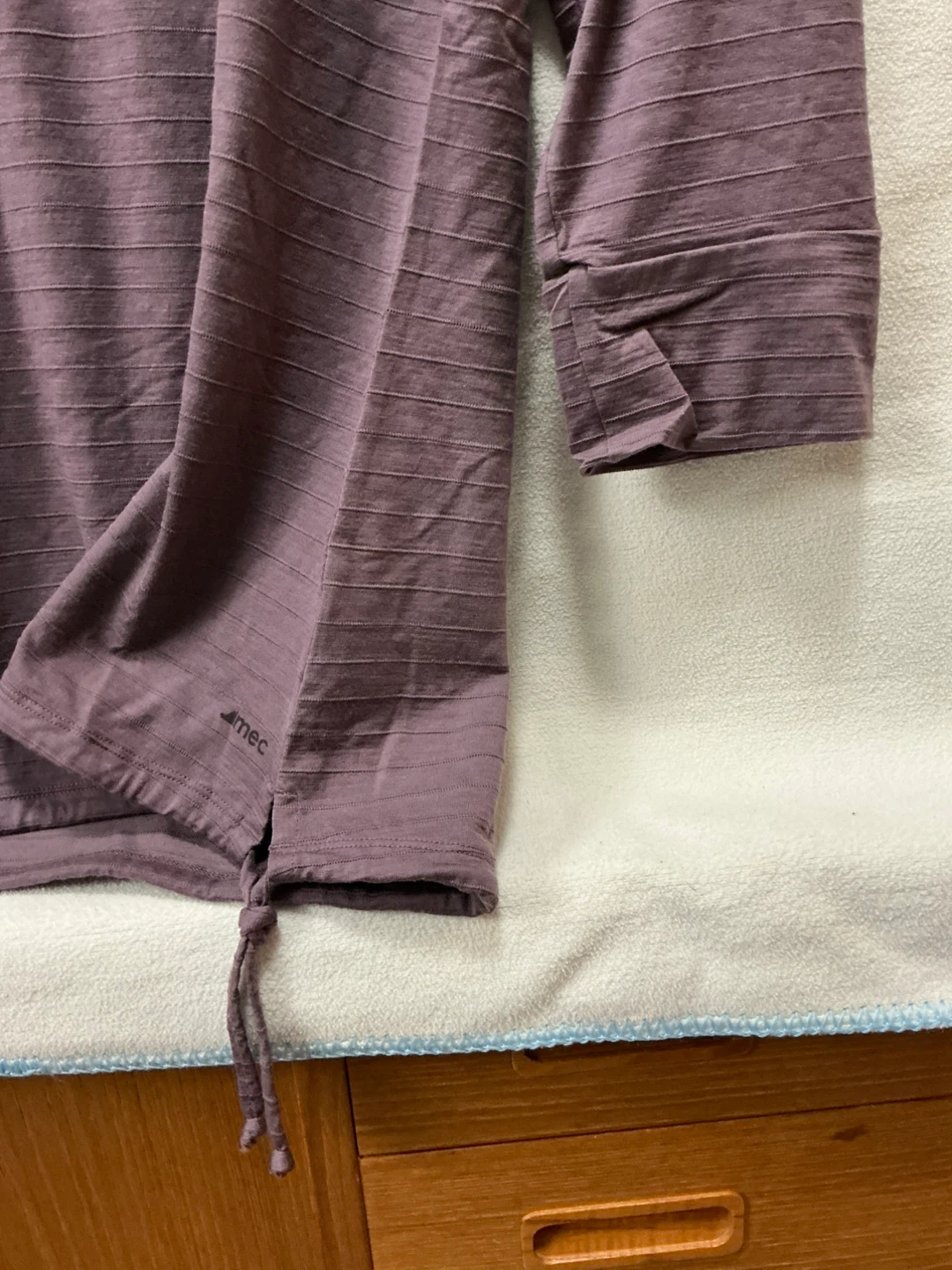 MEC Purple 3/4 Sleeve Top - photo 3