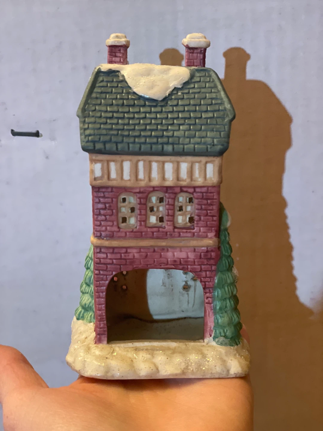 Christmas Village Ceramic House with Snow 🏆 - photo 2