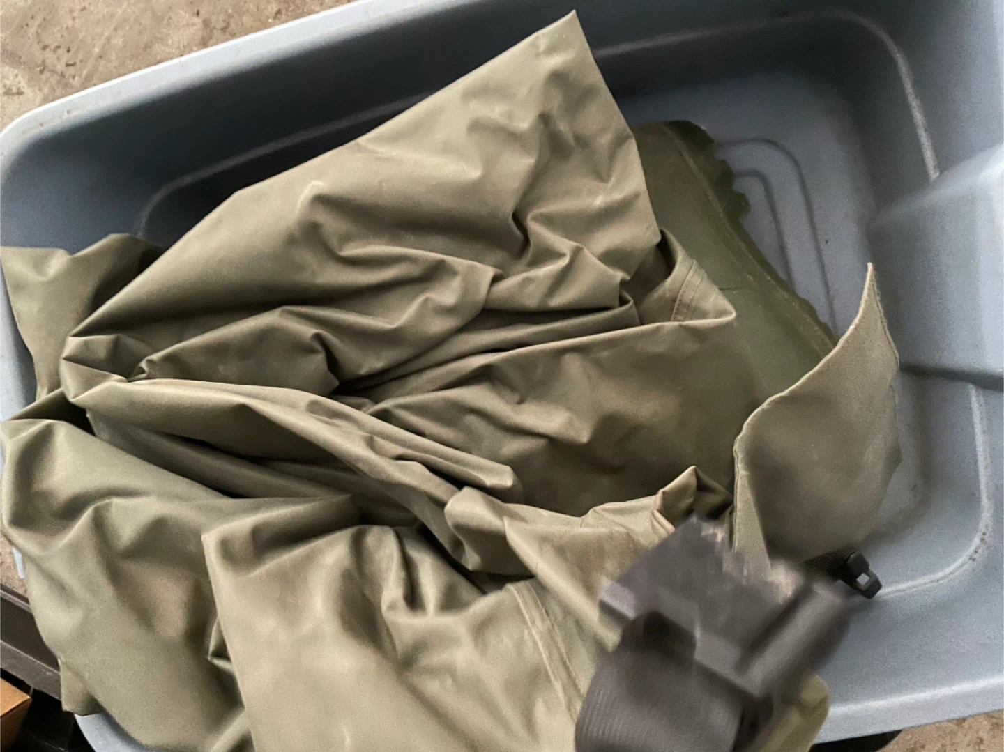 Green Waders with Boots - photo 2