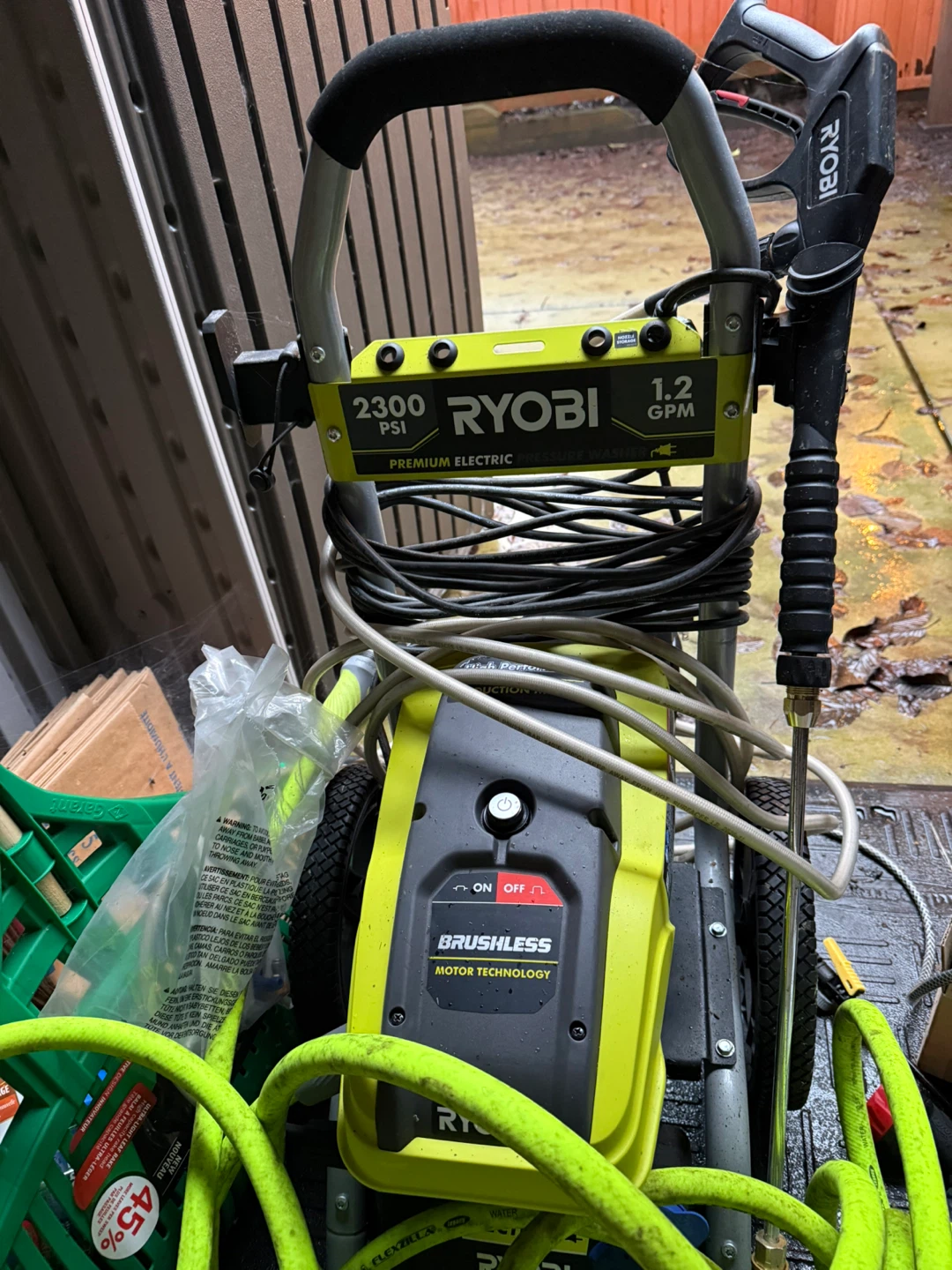 Ryobi 2300 PSI Electric Pressure Washer