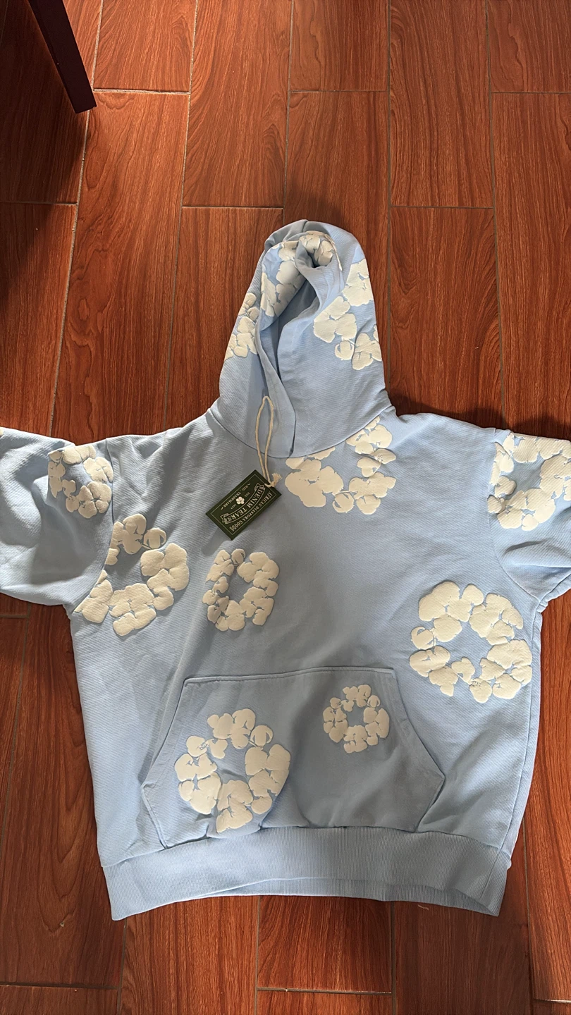 Denim Tears The Cotton Wreath Sweatshirt Powder Blue - photo 2