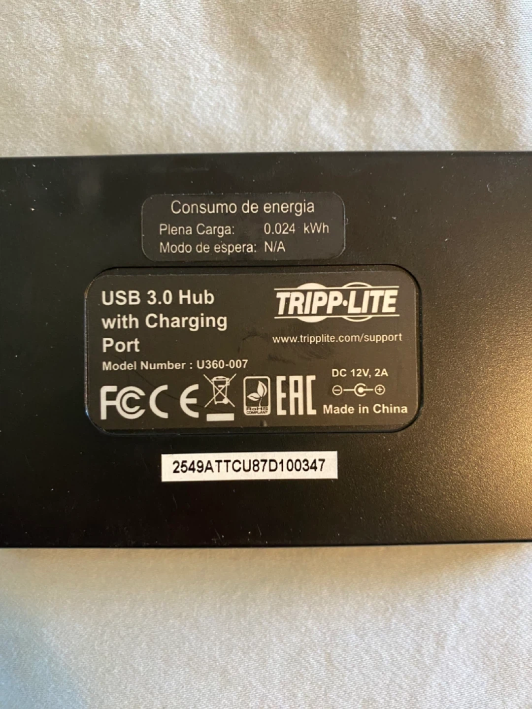 TRIPP-LITE USB 3.0 Hub with Charging Port - photo 2