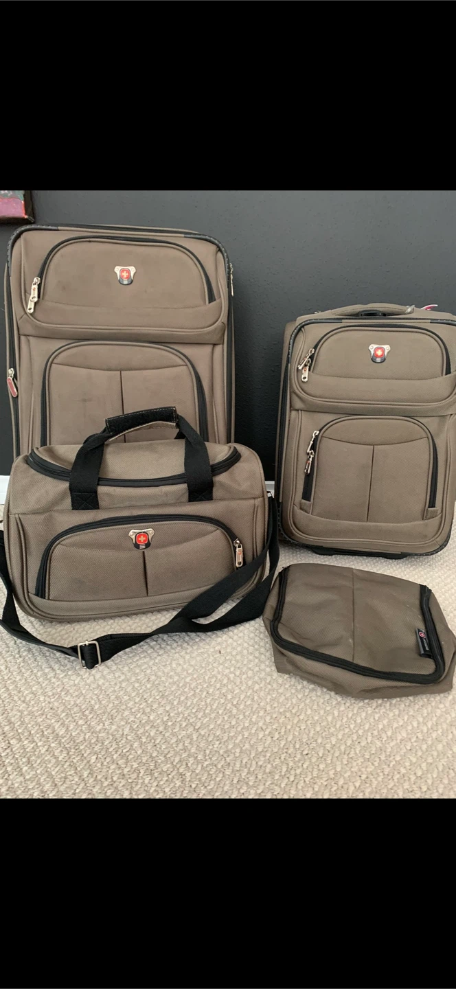 Swiss Gear Luggage Set - 4 Pieces $70 OBO