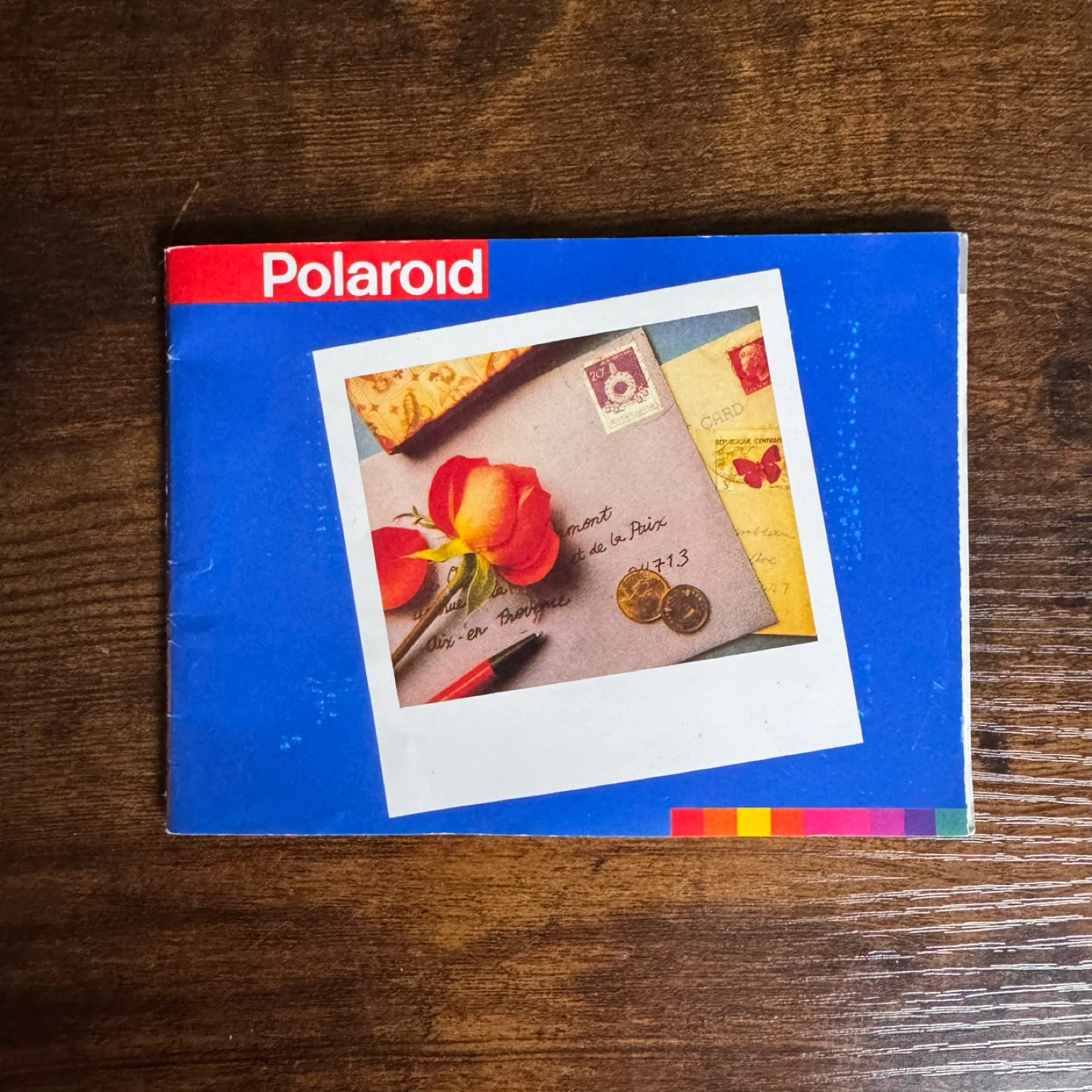 USED Brochure Polaroid Close-up Lens F112 Instruction Booklet