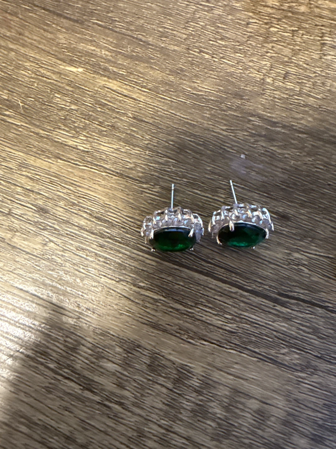 Emerald Stud Earrings