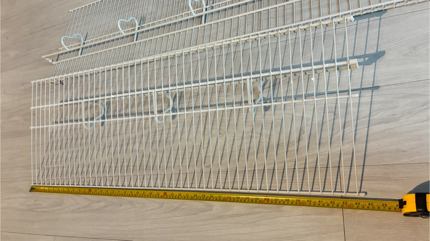 White Wire ClosetMaid Shelving Unit - photo 2