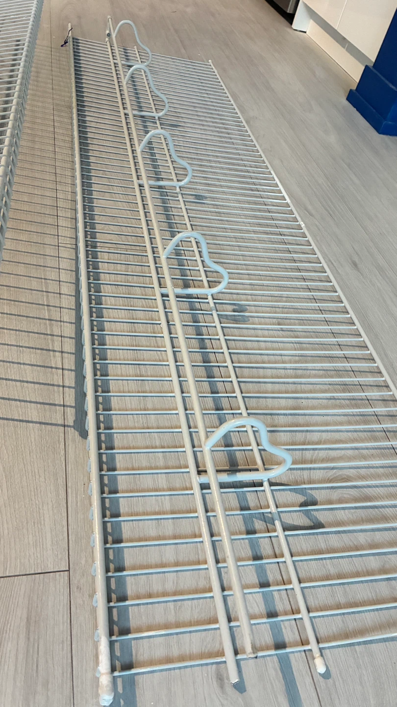 White Wire ClosetMaid Shelving Unit - photo 3