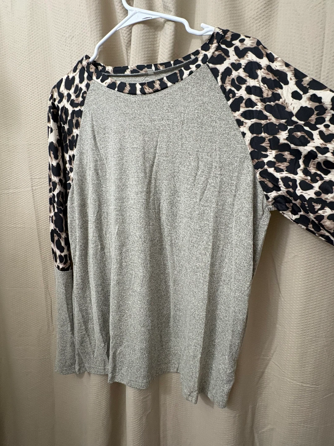 Women's XL Long Sleeve Leopard Print Top - photo 5