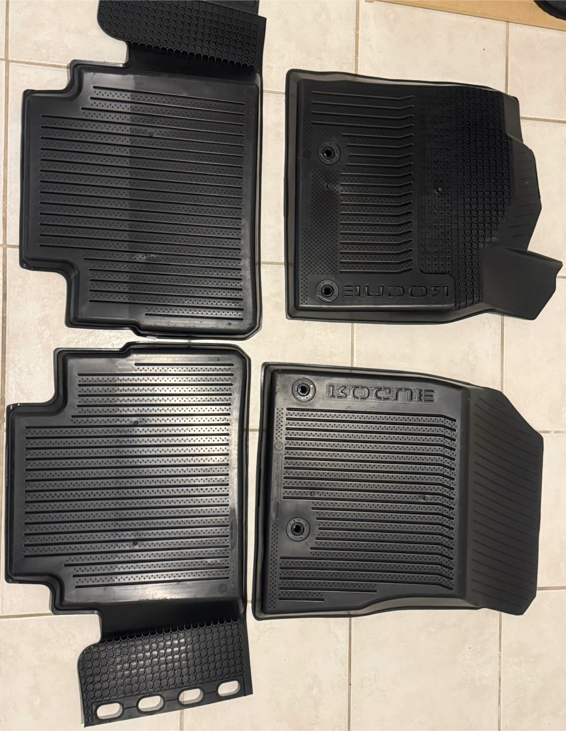 Nissan Rogue All-Season Floor Mats Set - photo 2
