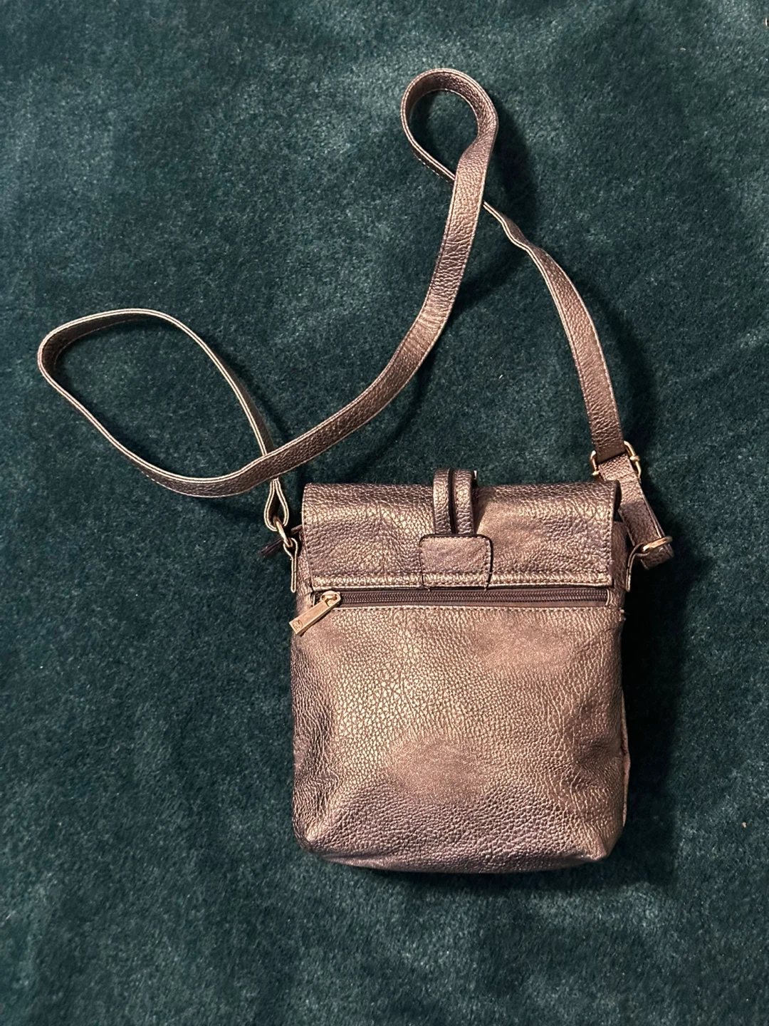NEW 💥 Gold-tone Crossbody Purse - photo 2