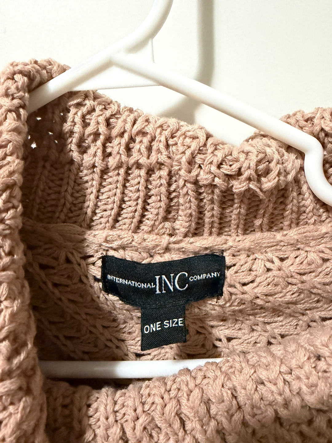 INC International Concepts Poncho Sweater One Size - photo 2