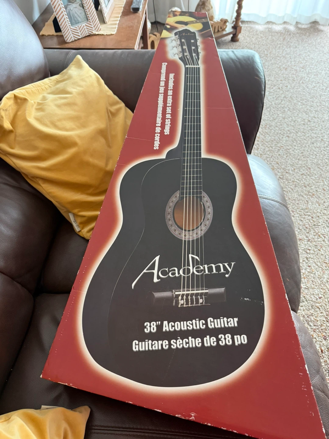 Academy 38" Acoustic Guitar - photo 2