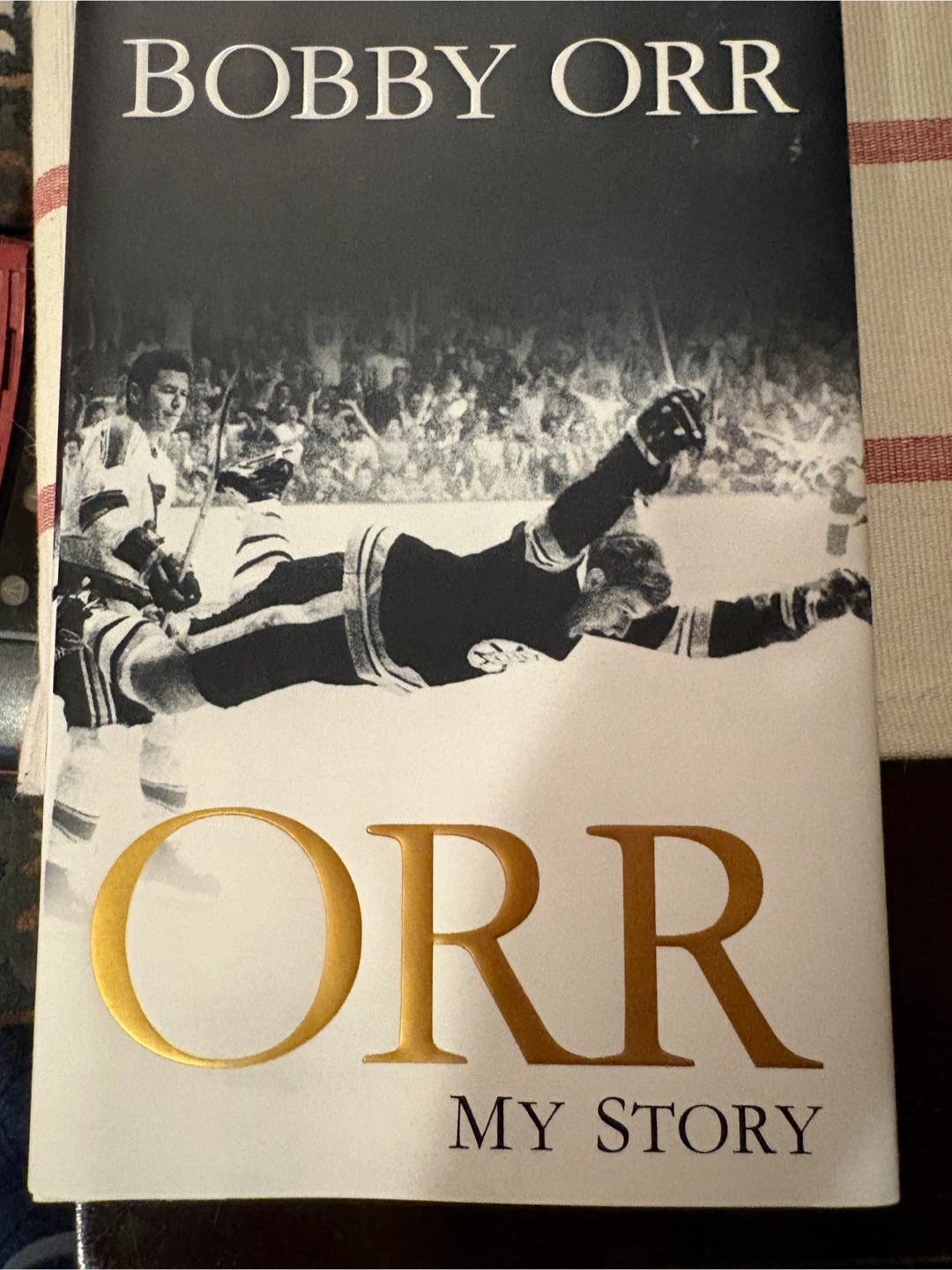 Bobby Orr My Story Autobiography Book