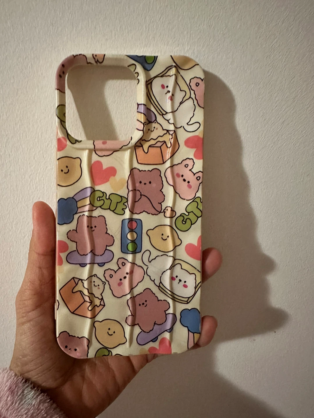 Cute Bear and Lemon Phone Case iPhone 14 Pro Max