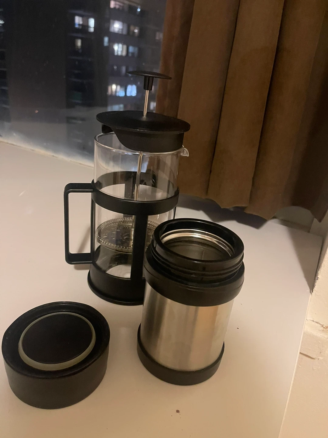 French Press Coffee Maker with Thermal Carafe